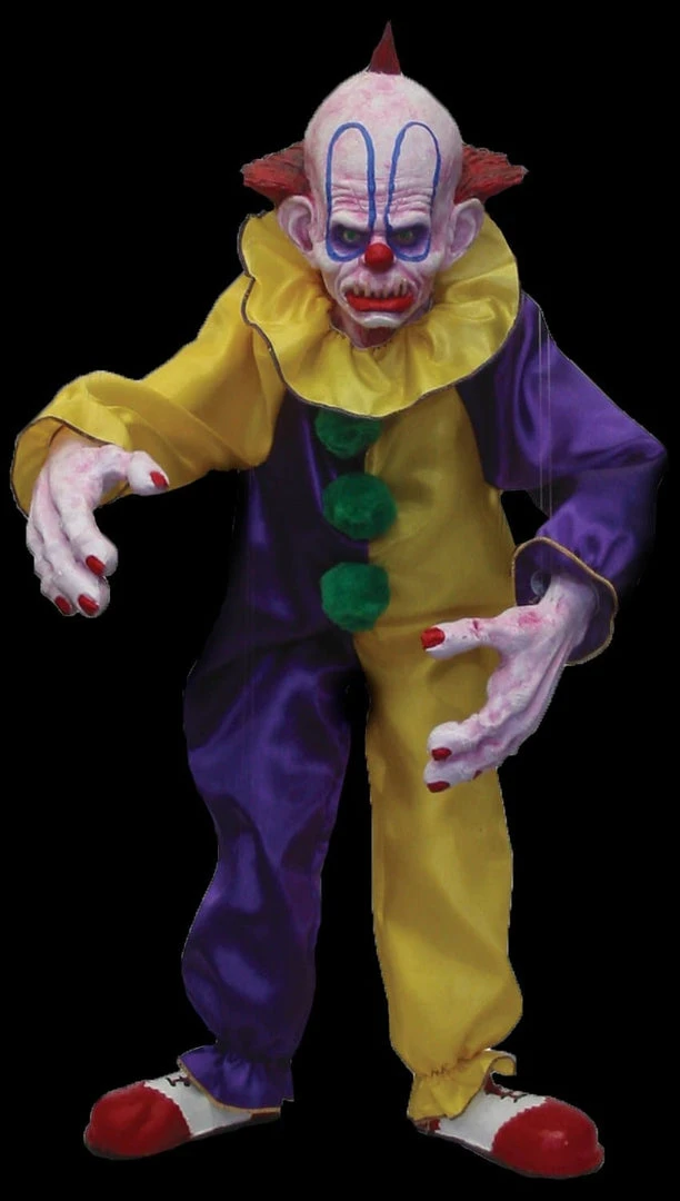 Morris 22" Scarabelle Clown Marionette Props 3 Morris 22" Scarabelle Clown Marionette Props