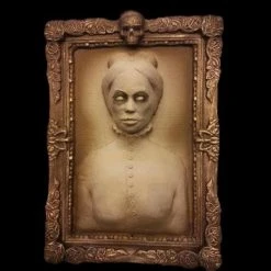 Distortions Decorations "3D Portrait - Mrs. Mene" Hanging Halloween Decoration