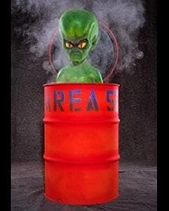 Distortions "Alien Ambush" Sci-Fi Animatronic Barrel Animatronics 3 Distortions "Alien Ambush" Sci-Fi Animatronic Barrel Animatronics