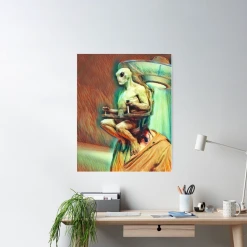 The Horror Dome Alien Mind Control Poster Decorations