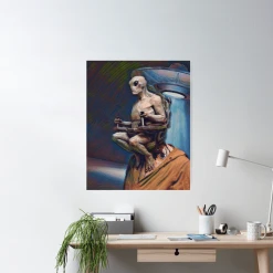 The Horror Dome Alien Mind Control Poster Decorations