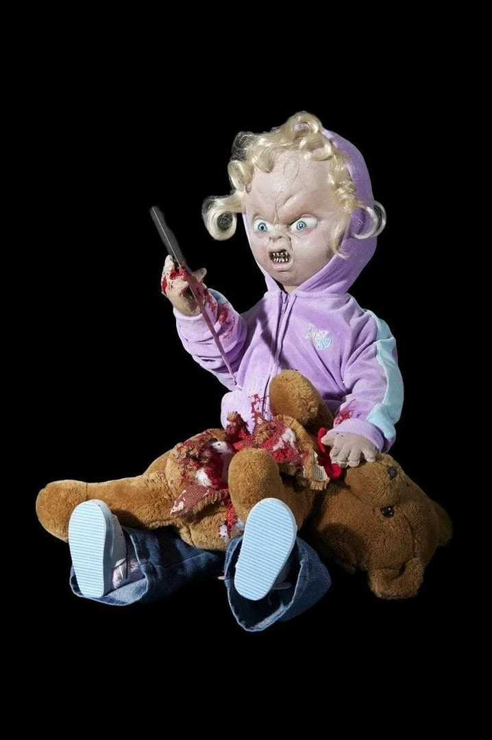 Distortions "Bad Doll" Electric Halloween Animatronic Prop Props 3 Distortions "Bad Doll" Electric Halloween Animatronic Prop Props