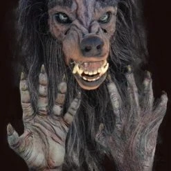 The Horror Dome Masks "Bad Moon Werewolf" HD Studios Pro Mask And Hands Set