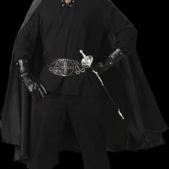 Morris "Bandido" Costume - Adult/Black Costumes