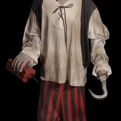Distortions "Big Bang Billy" Electric Animated Pirate Halloween Prop Props