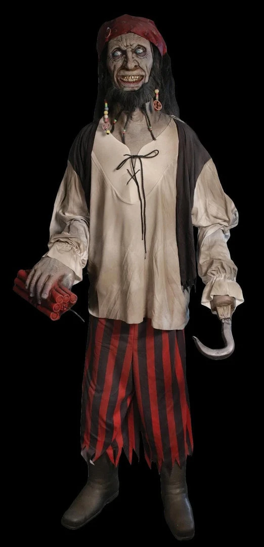 Distortions "Big Bang Billy" Electric Animated Pirate Halloween Prop Props 3 Distortions "Big Bang Billy" Electric Animated Pirate Halloween Prop Props