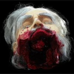 The Horror Dome "Big Mouth Severed Head" HD Studios Bloody Halloween Prop