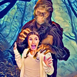 The Horror Dome Bigfoot Poster Decorations