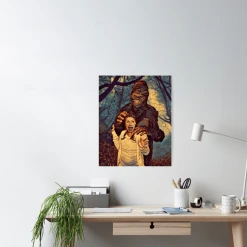 The Horror Dome Bigfoot Poster Decorations