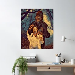 The Horror Dome Bigfoot Poster Decorations