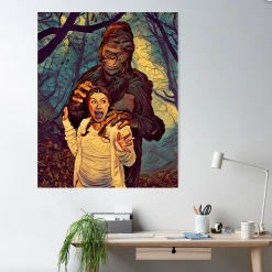 The Horror Dome Bigfoot Poster Decorations