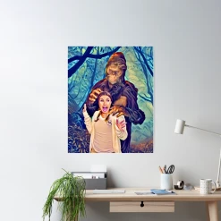 The Horror Dome Bigfoot Poster Decorations