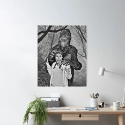 The Horror Dome Bigfoot Poster Decorations