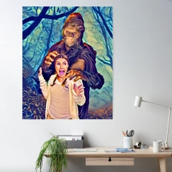 The Horror Dome Bigfoot Poster Decorations