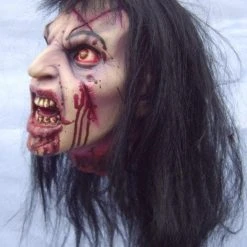 The Horror Dome Props "Bloody Marie Severed Head" HD Studios Halloween Prop