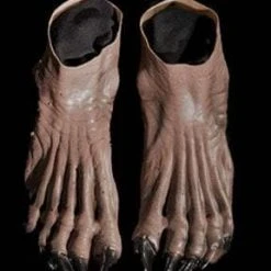 Morris "Brown Monster Deluxe Latex Feet" Halloween Costume Shoes