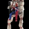 Morris "Cagey The Clown" Electric Animated Halloween Prop