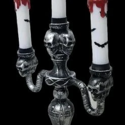 Morris Horror Movie Props "Candelabra Light Up" Haunted House Lighting Prop