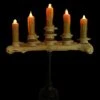 Skeletons And More "Candelabra Table Top Halloween Prop W/ 5 Flicker Candles" Haunted House Lighting 2 Skeletons And More "Candelabra Table Top Halloween Prop W/ 5 Flicker Candles" Haunted House Lighting