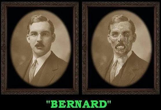 Morris "Changing Portrait - Bernard" Halloween Decoration Horror Movie Props 3 Morris "Changing Portrait - Bernard" Halloween Decoration Horror Movie Props