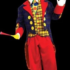 Morris "Checkers The Clown" Costume (Adult Size) Costumes