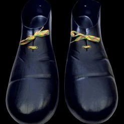 Morris "Clown Shoes - Black/Plastic" Halloween Costume Accessory