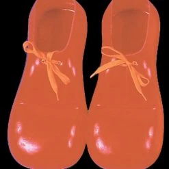 Morris Themed Costumes "Clown Shoes - Red/Plastic" Halloween Costume Accessory