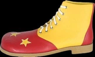 Morris "Clown Shoes - Red/Yellow" Deluxe Halloween Costume Shoes Themed Costumes 3 Morris "Clown Shoes - Red/Yellow" Deluxe Halloween Costume Shoes Themed Costumes