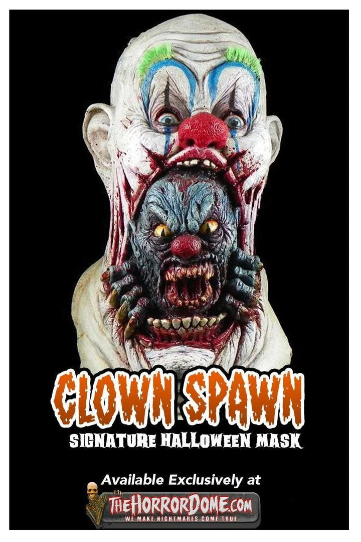 The Horror Dome Masks "Clown Spawn" HD Studios Pro Mask 6 The Horror Dome Masks "Clown Spawn" HD Studios Pro Mask