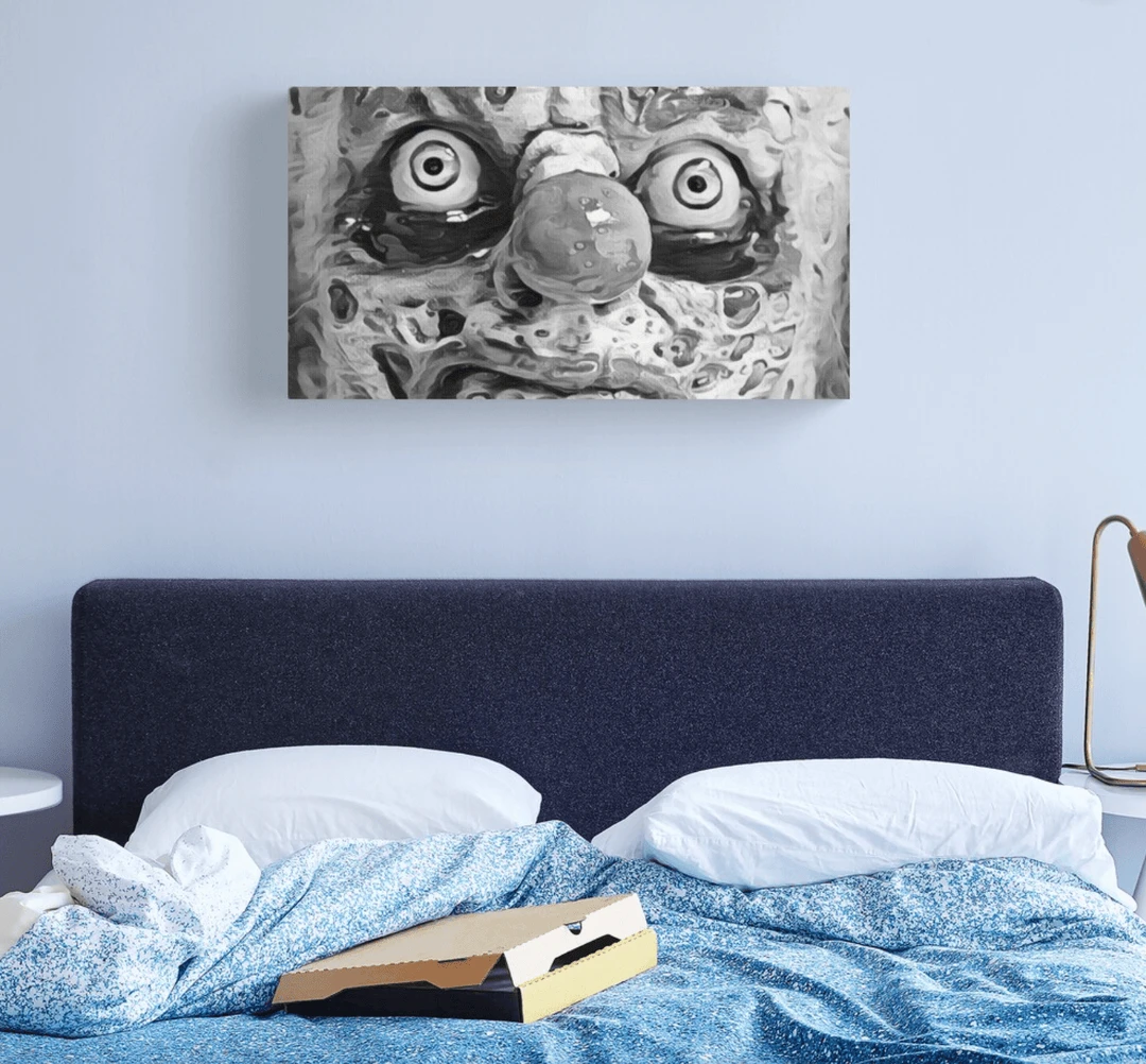 The Horror Dome Decorations Clownin Around Canvas Print 5 The Horror Dome Decorations Clownin Around Canvas Print