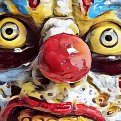 The Horror Dome Decorations Clownin Around Poster