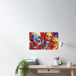 The Horror Dome Decorations Clownin Around Poster