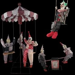 Morris Package Deals "Clowns" Electric Animated Halloween Props - Package Deal