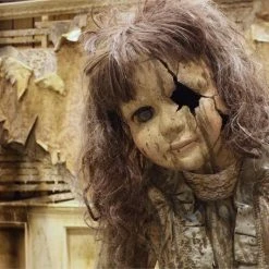 Nevermore Productions "Creepy Life Size Porcelain Doll" Electric Halloween Animatronic