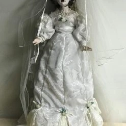 The Horror Dome "Creepy Porcelain Doll - Frankensteins Bride" HD Studios Halloween Prop