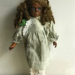 The Horror Dome "Creepy Porcelain Doll - Wolfie The Werewolf" Halloween Prop Props 9 The Horror Dome