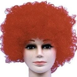 Morris "Curly Clown - Red Afro" Halloween Wig