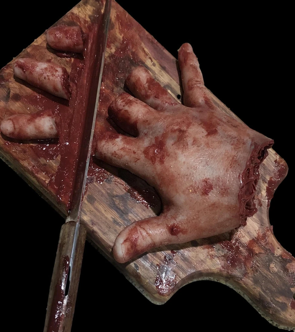 SpellBound FX And Art "Cutting Board Accident" Halloween Prop Accessories 3 SpellBound FX And Art "Cutting Board Accident" Halloween Prop Accessories