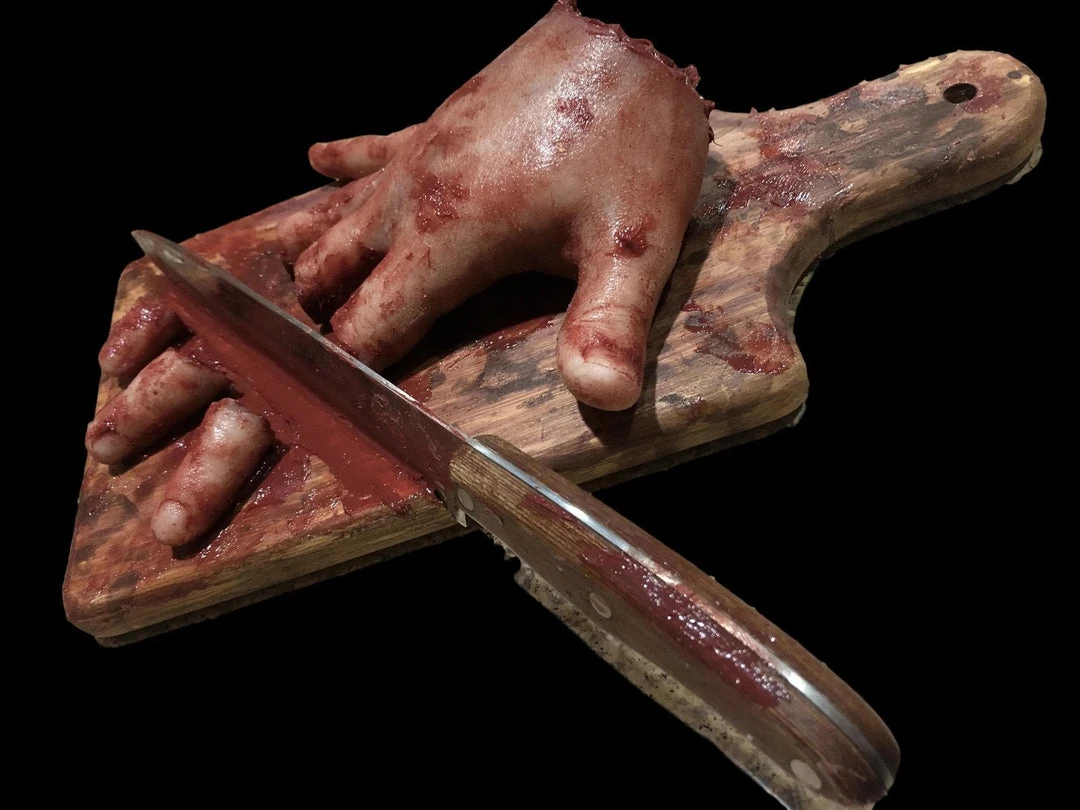 SpellBound FX And Art "Cutting Board Accident" Halloween Prop Accessories 4 SpellBound FX And Art "Cutting Board Accident" Halloween Prop Accessories