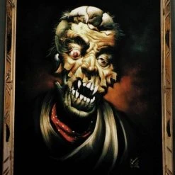 Morris "Deadly Dan Painting" Haunted House Decoration
