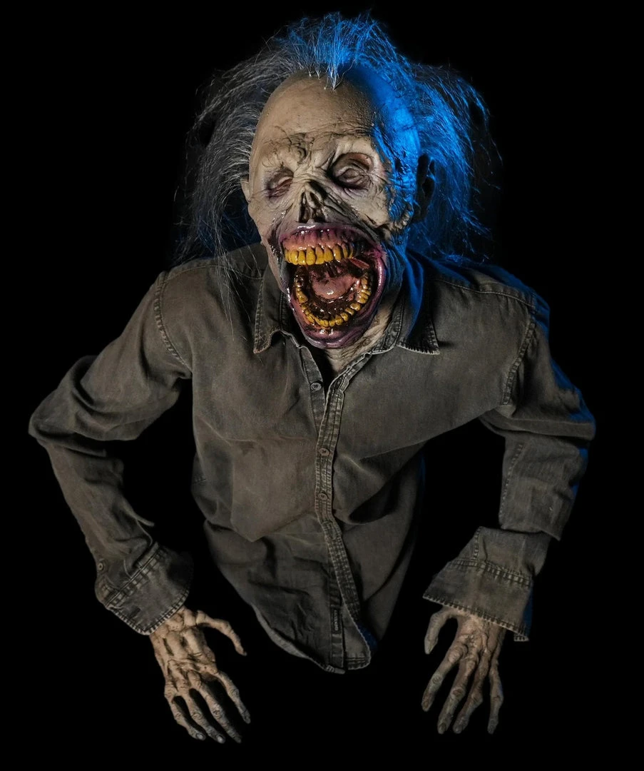 Distortions "Death Rising" Electric Animated Zombie Halloween Prop Props 3 Distortions "Death Rising" Electric Animated Zombie Halloween Prop Props