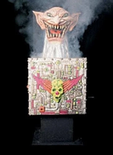 Distortions Clown Props "Demented Jack In The Box" Professional Halloween Animatronic 3 Distortions Clown Props "Demented Jack In The Box" Professional Halloween Animatronic