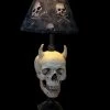 Skeletons And More "Desk Lamp With Devil Skull And Bone Shade" Haunted House Lighting Horror Movie Props 2 Skeletons And More "Desk Lamp With Devil Skull And Bone Shade" Haunted House Lighting Horror Movie Props