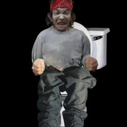 Morris "Doody Calls" Electric Animated Halloween Prop Props