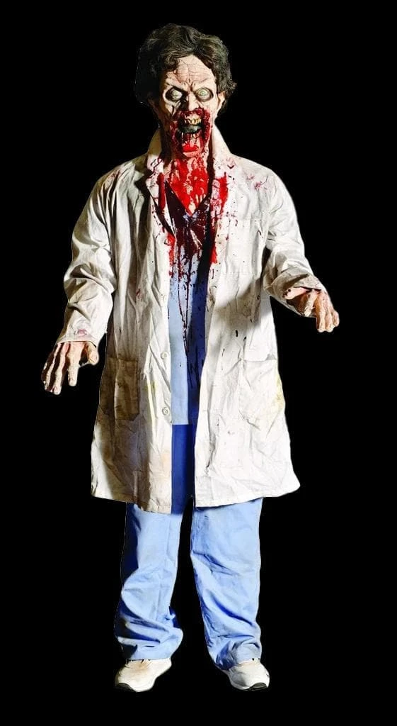 Distortions "Dr. Dread" Electric Animated Zombie Prop Props 3 Distortions "Dr. Dread" Electric Animated Zombie Prop Props