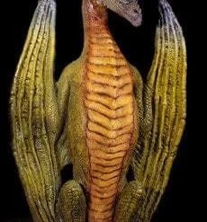 Distortions Props "Dragon" Professional Halloween Prop - 8 Foot Tall