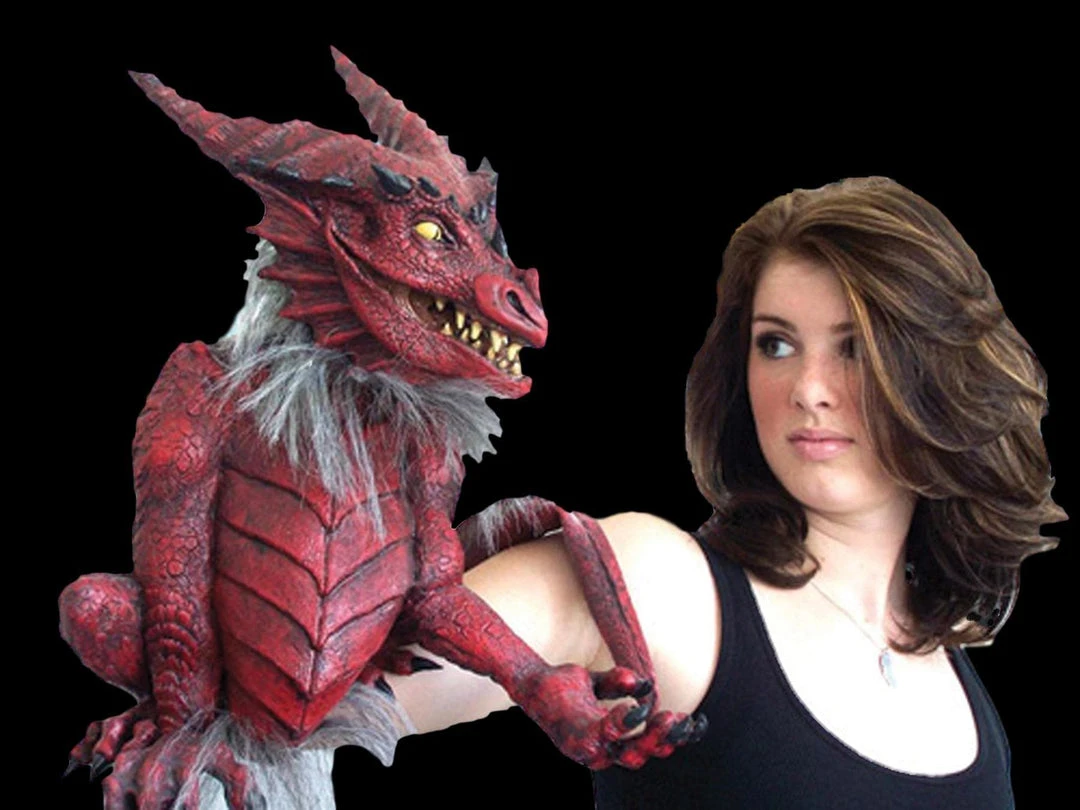 Morris Accessories "Dragon Puppet" Halloween Prop 3 Morris Accessories "Dragon Puppet" Halloween Prop