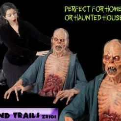 The Horror Dome "End Trails Zombie Riser" HD Studios Graveyard Halloween Prop Props