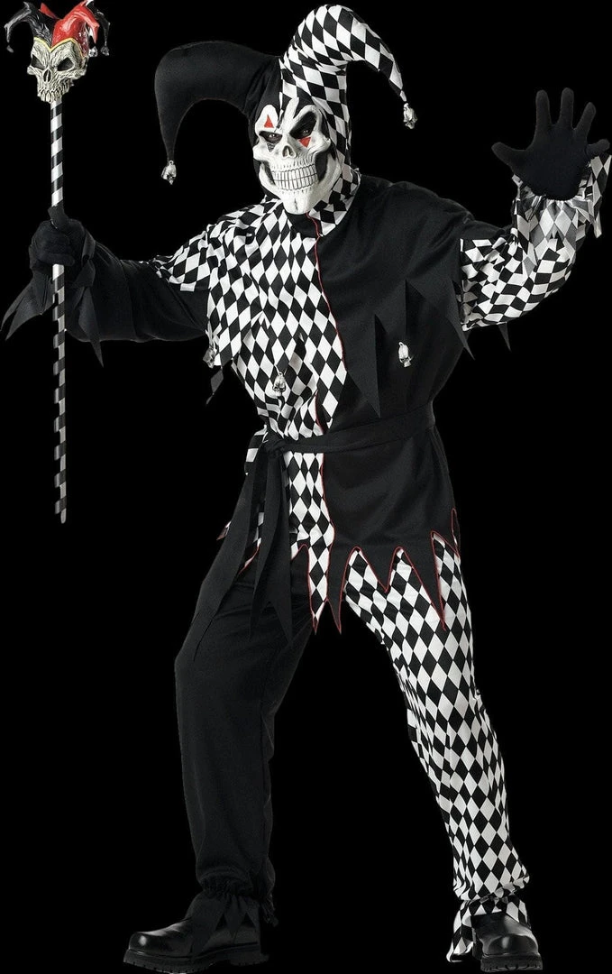 Morris Costumes "Evil Jester" Costume 3 Morris Costumes "Evil Jester" Costume