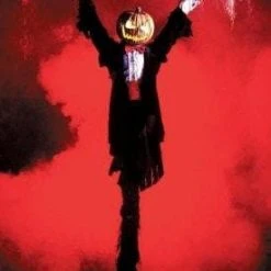 The Horror Dome "Evil Pumpkin Scarecrow" Professional Halloween Prop Props
